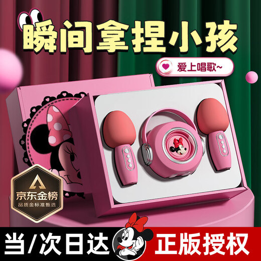 Cool fire little girl birthday gift 6-10 little girls girls toys 3-6 years old children's microphone karaoke audio microphone