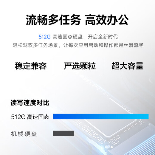 MAXSUN AMD Ryzen R7 5700G/16G/512G Office Commercial Home Gaming Desktop Computer Desktop Computer Host Complete Assembly Computer