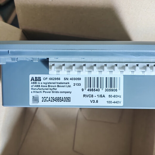 Original Abb Rv12-1/5A Rvc8-1/5 without power factor compensation controller smart meter