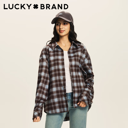 LUCKY BRAND chemise femme trèfle à quatre feuilles
