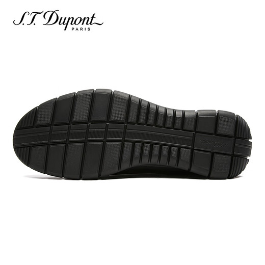 S.T.Dupont都彭马丁靴男款秋季英伦风高帮皮鞋头层真皮加绒短靴子E30250944 黑色 加绒 38