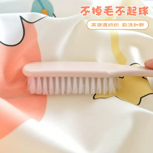 Yusenyi three-piece quilt cover for boys single-piece kindergarten cover 120x150cm children's 1.5 single pure cotton girl's mattress Banny 180x210cm (high count and high density)