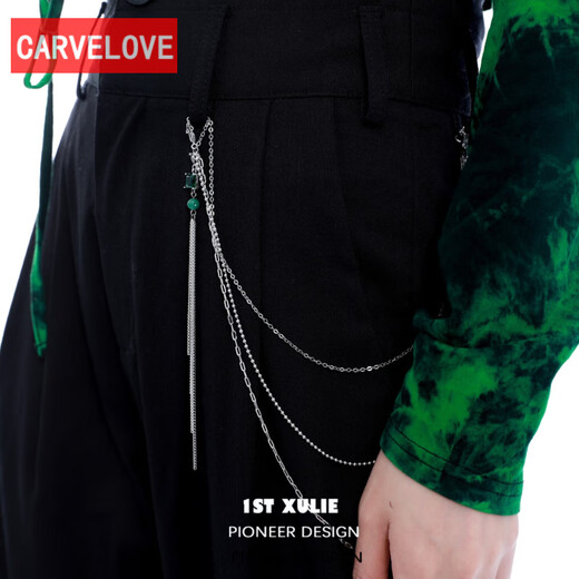 CARVELOVE Original Removable Spirit Snake Double Hairpin Slytherin Snake Yard Cool Girl Chain Hair Accessory Double Hairpin Set