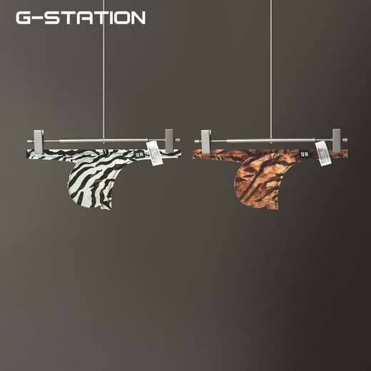 G-STATION Japanese small style sexy men's thong tiger print zebra fashion print hot charm tight underwear zebra print M (small size model, it is recommended to go up 1-2 sizes)