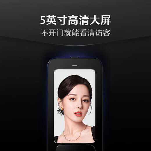 德施曼（DESMAN）智能门锁3D人脸识别环景哨兵可视猫眼大屏防盗电子锁Q50FV