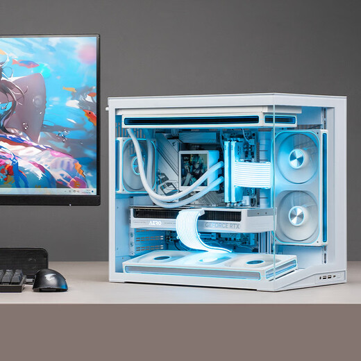 Gigabyte Computer Premium Host-intel Core U7 265KF/RTX5070Ti/5080 Snow Eagle/5090Dv2 Bauhaus O11D MINI V2 Sea View Room Desktop Computer MX丨Three U7 265KF丨5070Ti Snow Eagle