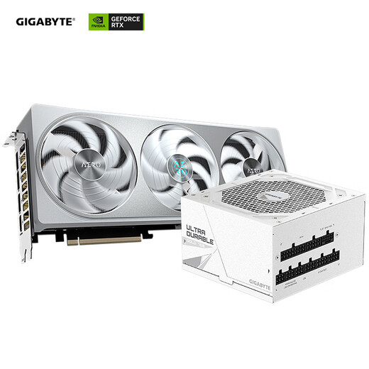 技嘉（GIGABYTE）雪鹰 5070 AERO OC 12G 显卡 + 750W雪鹰金牌电源套装