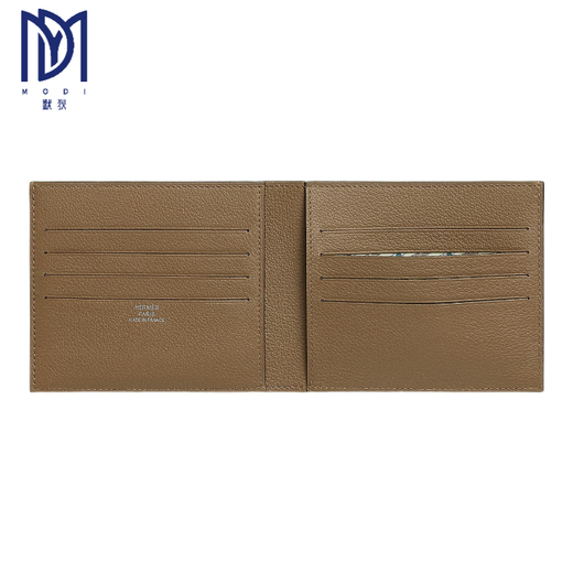 HERMES men's new coin purse bi-fold wallet ID holder credit card holder compact passport holder style 4