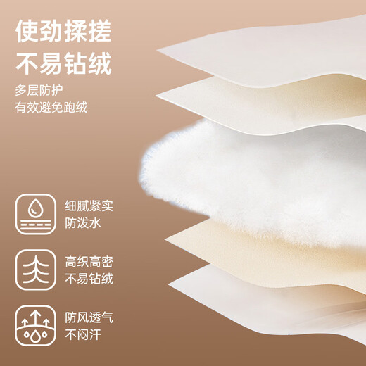 ASK JUNIOR Waterproof Boys' Pants Winter Thickened Warm Children's Down Pants Children's Overalls Soft Shell Pants Trousers