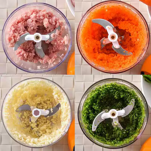 Yusenyi large-capacity vegetable mincing machine, dumpling stuffing and mincing machine, household and commercial manual stir-fry grinder, hand-cranked dumpling, small size 1.5L, standard configuration