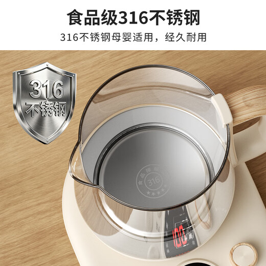 Small quality health pot 2.2L large capacity flower teapot tea kettle constant temperature kettle electric kettle office insulation tea kettle YSH09A
