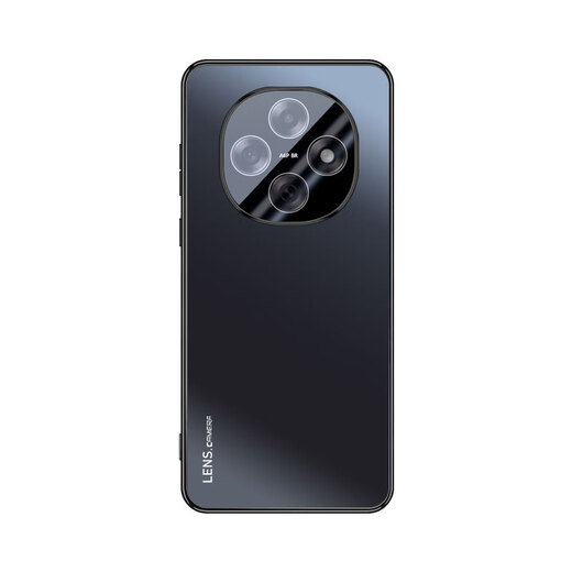 Bieber Lens all-inclusive, suitable for oppoA6Pro mobile phone case, matte new OPPOA6Pro protective cover, durable and anti-fall electroplating, high-end men's and women's rear shell, graphite black, lens all-inclusive, skin-feel matte OPPO A6 Pro