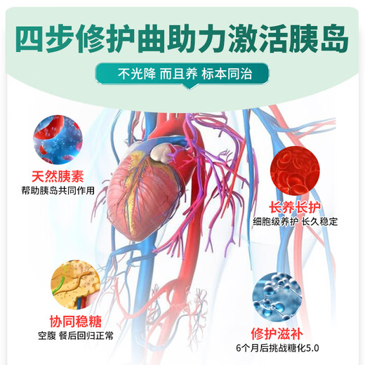 SUSUMOTOYA Japan's original imported compound high-content Tangzhikang oral islet blood sugar balance tablets 60 tablets