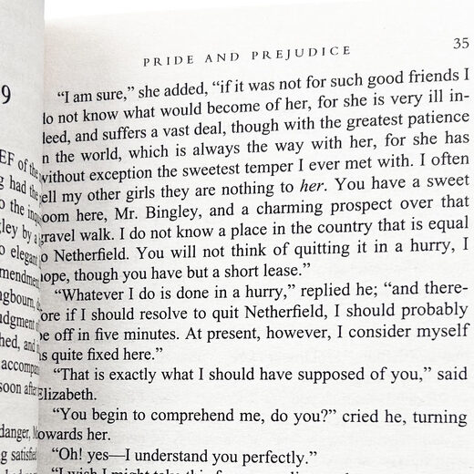 Original English novel Pride And Prejudice Jane Austen World Classics