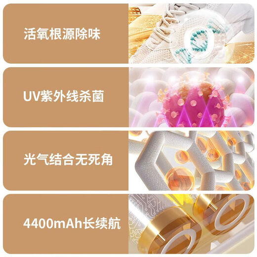 FIEEMOO Shoe Changing Stool Multifunctional Deodorizing Stool Disinfection and Fungi Killing Shoe Stool Smart Home Shoe Deodorizer Matcha Green Rechargeable/Applicable within 45 yards