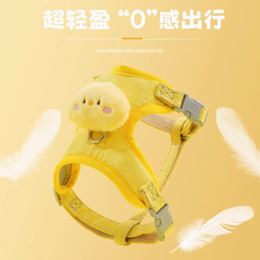 Bo Naling cat traction rope cat rope chest harness walking cat rope cat rope vest pet anti-breakaway escape harness chain