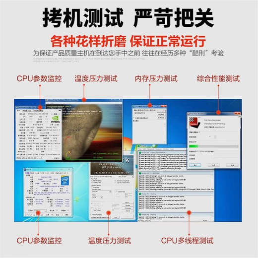 Intel Xeon E5 host 2696V3/2686V4 desktop computer game brick e-sports complete machine multi-open virtual machine 32GB 512GB M.2 solid state_18 core 2686V4+X99