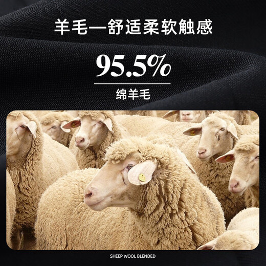 Youngor Cost-effective Wool Suit Men's Autumn Wool Comfortable Unisex Men's High-End Slim Suit for Wedding, Navy Blue 175B 175/96A