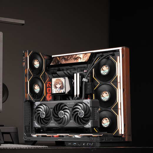 ASUS R9 9950x3d host 5080 5090 host DIY game e-sports desktop assembly computer subsidy machine 9950x3d host + RTX5080丨three