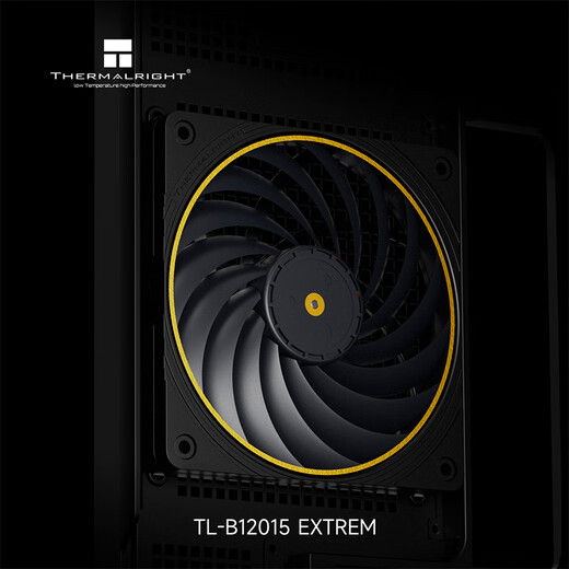 Limin (Thermalright) TL-B12015 12015 Вентилятор 12 см Тонкий вентилятор тепловой тепло вентилятор LCP Материал. Вентиляторы с двойным шариком.