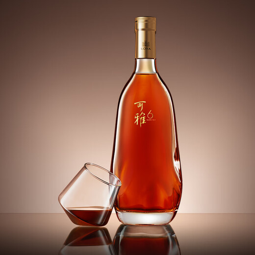 张裕可雅白兰地 桶藏6年VSOP 500ml 单瓶装 洋酒礼盒送礼