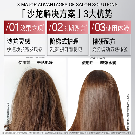 Sassoon shampoo repair water nourishing shampoo men and women universal 750g repair big red bottle shampoo cream