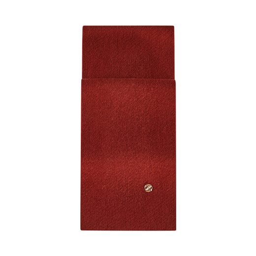WENSLI pure wool scarf women's scarf red scarf as a New Year gift for girlfriend in gift box first sight