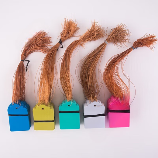 Arbor Day tag, plant tag, hanging tag, sapling, tree adoption tag, children's name information, plastic waterproof tag, 4*6cm white, 100 pieces