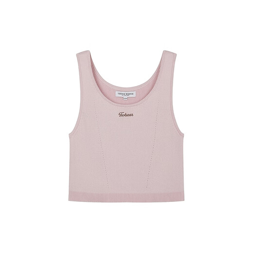 Teenie Weenie Bear Women's Autumn and Winter Fashionable and Comfortable Two-piece Sweater Knitted Bottoming Shirt Pink XL