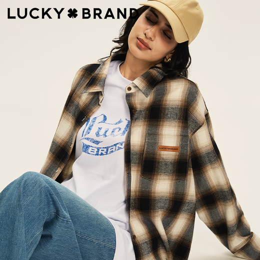 LUCKY BRAND chemise femme trèfle à quatre feuilles