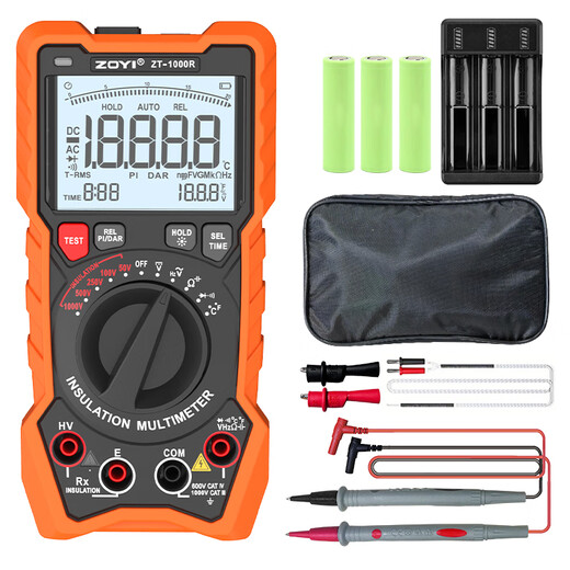 ZOYI Electrical Measurement (ZOYI) ZOYI 1000R megger, four and a half digit high-precision multimeter, two-in-one oscillator