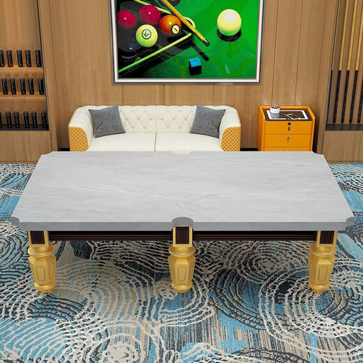 Duge (installation included) billiard table standard Chinese style commercial marble black eight indoor pool table table tennis two-in-one 9 feet marble high configuration + ball collector