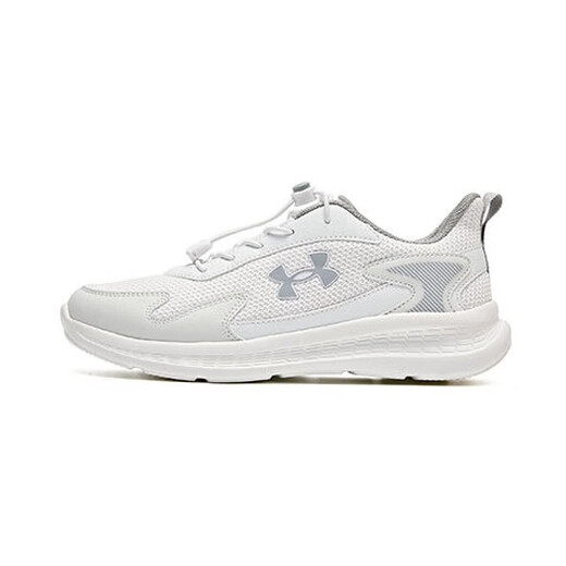 Under Armour童鞋儿童舒适跑鞋男女休闲透气耐磨运动童鞋舒适小白鞋 白色 36