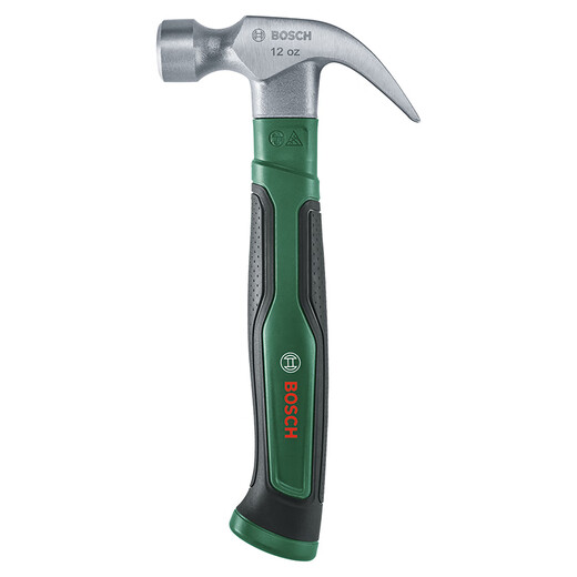 Bosch (BOSCH) fitter's hammer flat head hammer duckbill hammer electrician's hammer carpentry hammer claw hammer masonry hammer stone breaking hammer flat chisel claw hammer 340g