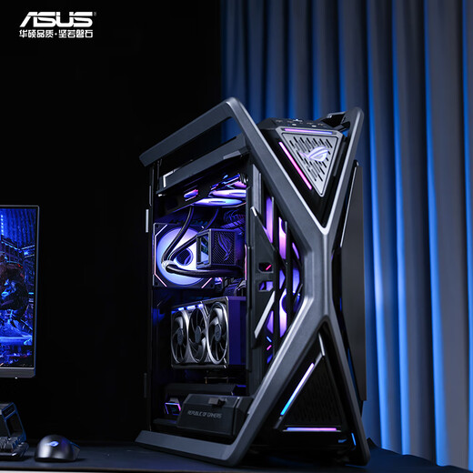 ASUS ROG RTX5090 graphics card 9800X3D/9950X3D ROG family bucket 5090 console game special subsidy diy assembly computer desktop complete host R9 9950X3D+RTX5090 | Seven