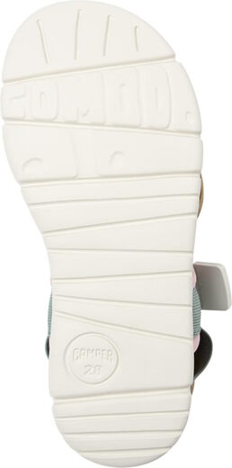 CAMPERCamper Girls' Sandals, Green, 2 Kids Green 2 Kids