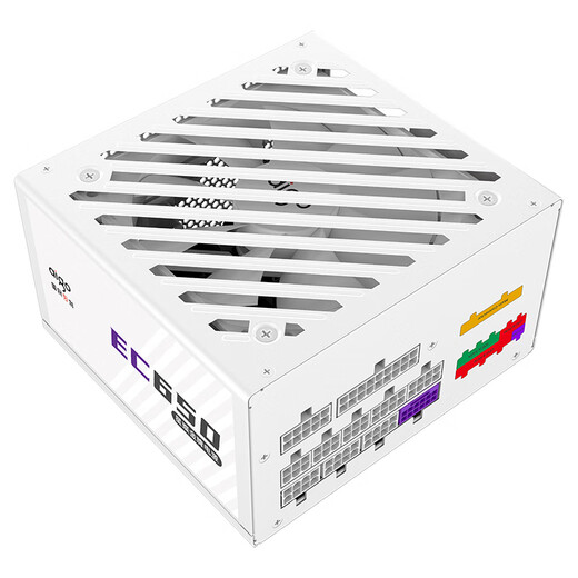 Patriot (aigo) Xingcan EC650W gold medal full module white main chassis power supply first-line all-Japanese capacitor/80PLUS gold medal certification/pure copper module line/5060Ti