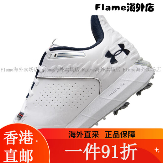 Under Armor official men's shoes 2025 summer new sports shoes outdoor training golf shoes low-top wear-resistant casual shoes. 3026402-100 39