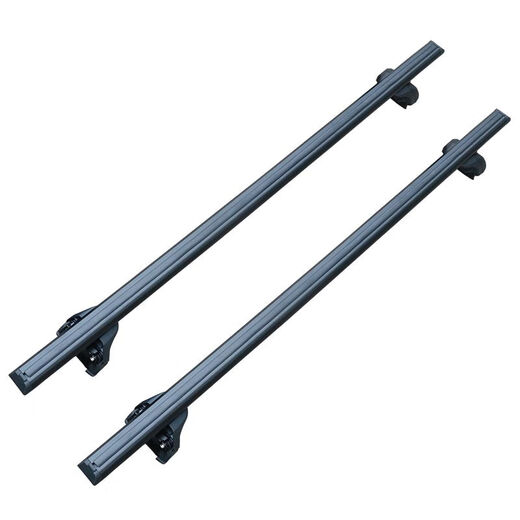 Litian General Car Luggage Rack Aluminum Alloy Travel Luggage Bicycle Rack Cross Bar Roof Rack Loading Strong Cross Bar Rack Elegant Black Strap Style Cross Bar + 2 Bicycle Racks