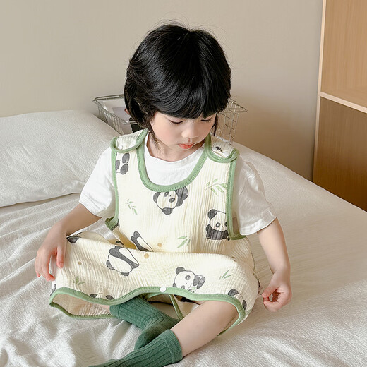 Children's belly protector, bellyband to prevent navel from catching cold, male baby's sleeping belly protector, baby sleeping bag vest, pure cotton summer pink bunny (cool and breathable), suitable for temperatures above 25 degrees, size 130 (recommended height is about 115-25cm)