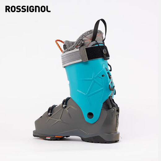 ROSSIGNOL Jinji 25/26 nouvelles chaussures de ski double planche homme ALLTRACK toutes régions BOA raquettes à tenue rapide gris acier/bleu pétrole (dureté 110) 42/42,5