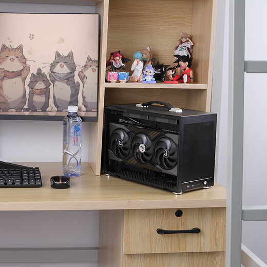 AMDR7 9700X/5070/5060TI/9070XT graphics card B850 BKB ITX mini host portable game MINI desktop computer host assembly computer complete machine configuration four | R7 9700X/RTX5060TI