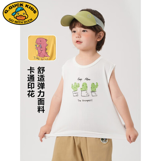 Disney Boys Modal ärmelloses T-Shirt Kleinweste Sommer Kleidung Kinderkleidung Kinderbaby dünne Kinder Trend U13588 Graublau 110 cm