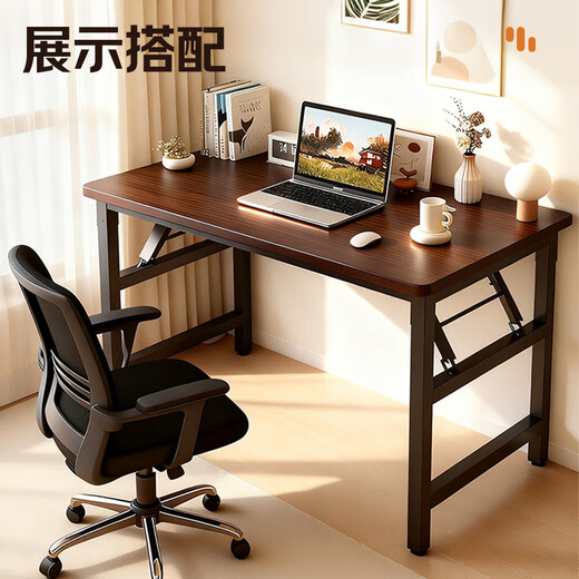 Quanpinwu solid wood folding table computer table home desktop gaming table learning desk work table bedroom writing book table