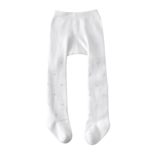 Wuduo cotton baby leggings breathable cartoon large pp one-piece pants solid color children's pantyhose infant socks