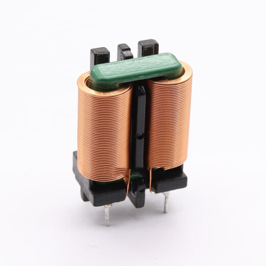 Hanshi Hengye high current inductor flat copper wire filter inductor 2mH-15A-SQ2418 vertical/10 pieces
