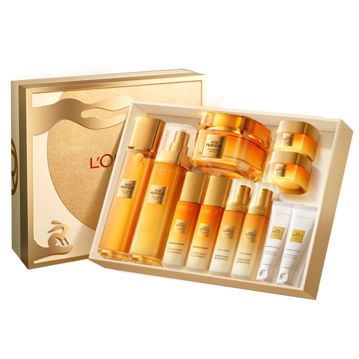 L'Oreal Little Honey Pot Water Cream Limited Gift Box Skin Care Set Cosmetics Hydrating Moisturizing Anti-Wrinkle Birthday Gift