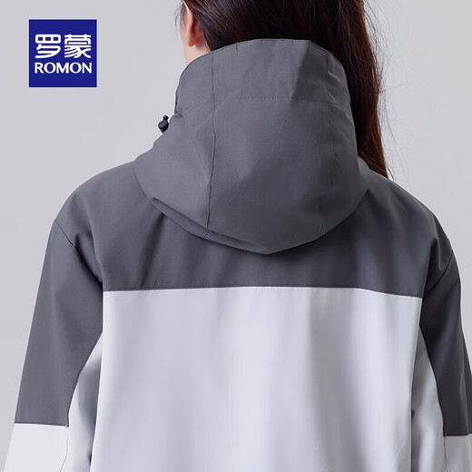 Luo Meng one-piece three-wear couple's style fleece jacket for men in autumn and winter outdoor leisure removable fleece lining mountaineering jacket 7J58659B black women's L (suitable for 110-135 Jin Jin equals 0.5 kg)