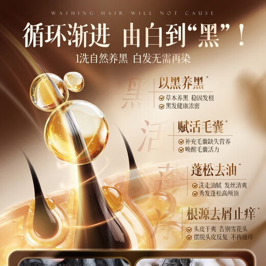 Korean herbal grains Polygonum multiflorum Black Ganoderma shampoo soap Shampoo soap Platycladus arborvitae leaves Xinjiang Usman grass genuine soap for men and women