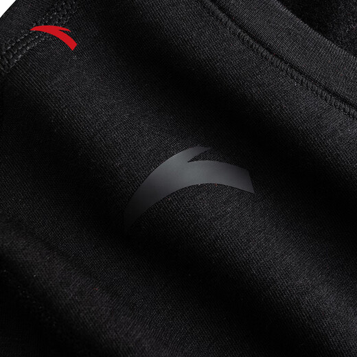 ANTA Warm Core Thermal Underwear Men's Antistatic Plus Velvet Winter Autumn Clothes Set Round Neck Tops and Pants